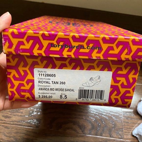 Tory Burch Mid Wedge Sandals - Picture 6 of 7